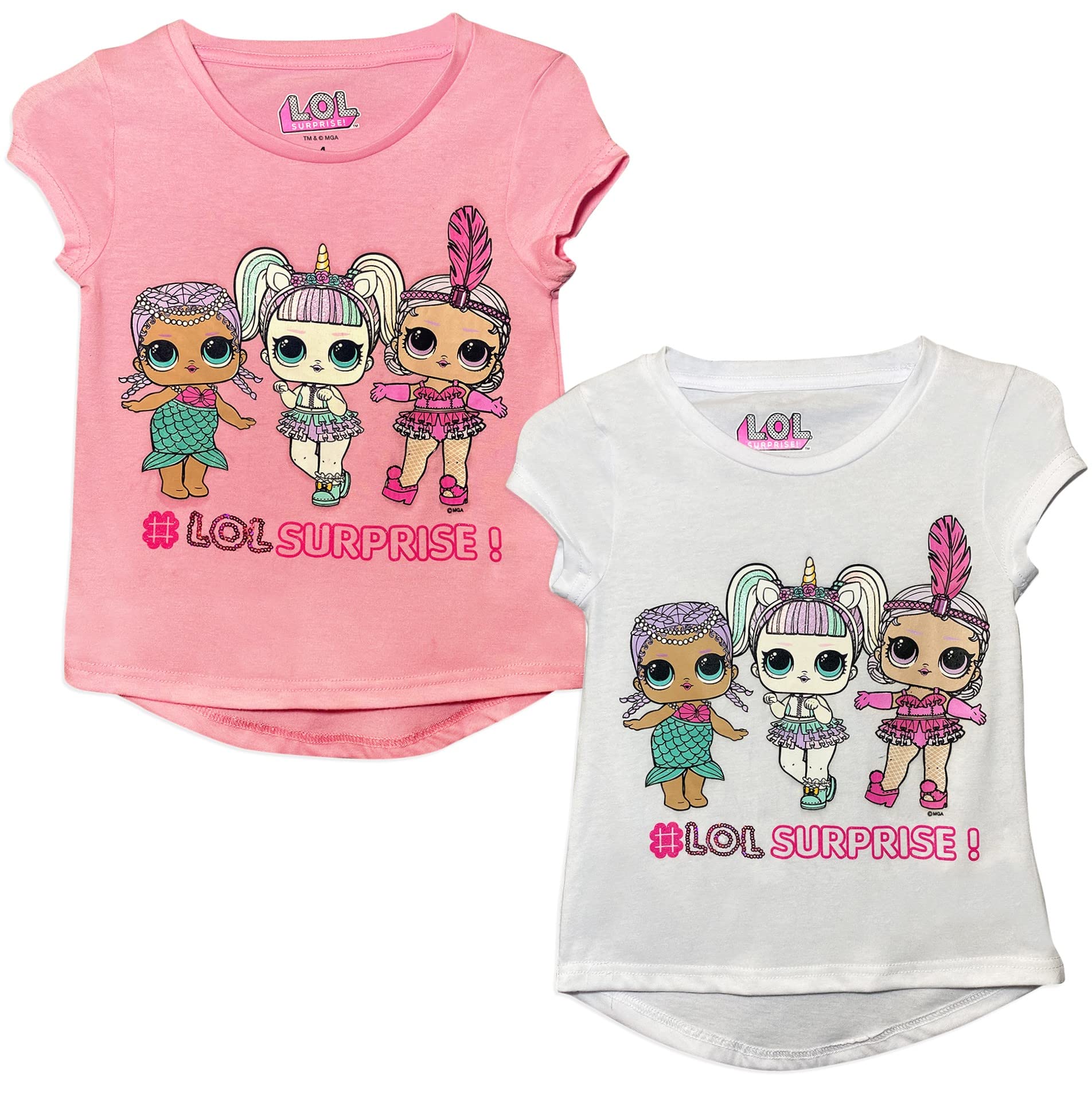 Girls L.O.L Surprise Miss Baby, Mc Swag, Royal High Ney, Diva, Cosmic Queen, Lil Center Stage & Friends Pants Sets