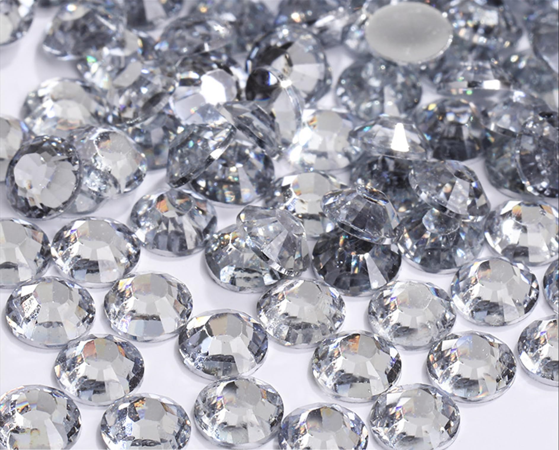 3000 Strass Rotondi 5mm Rosa - Per Unghie, Vestiti, Cellulari E DIY - Foto 4