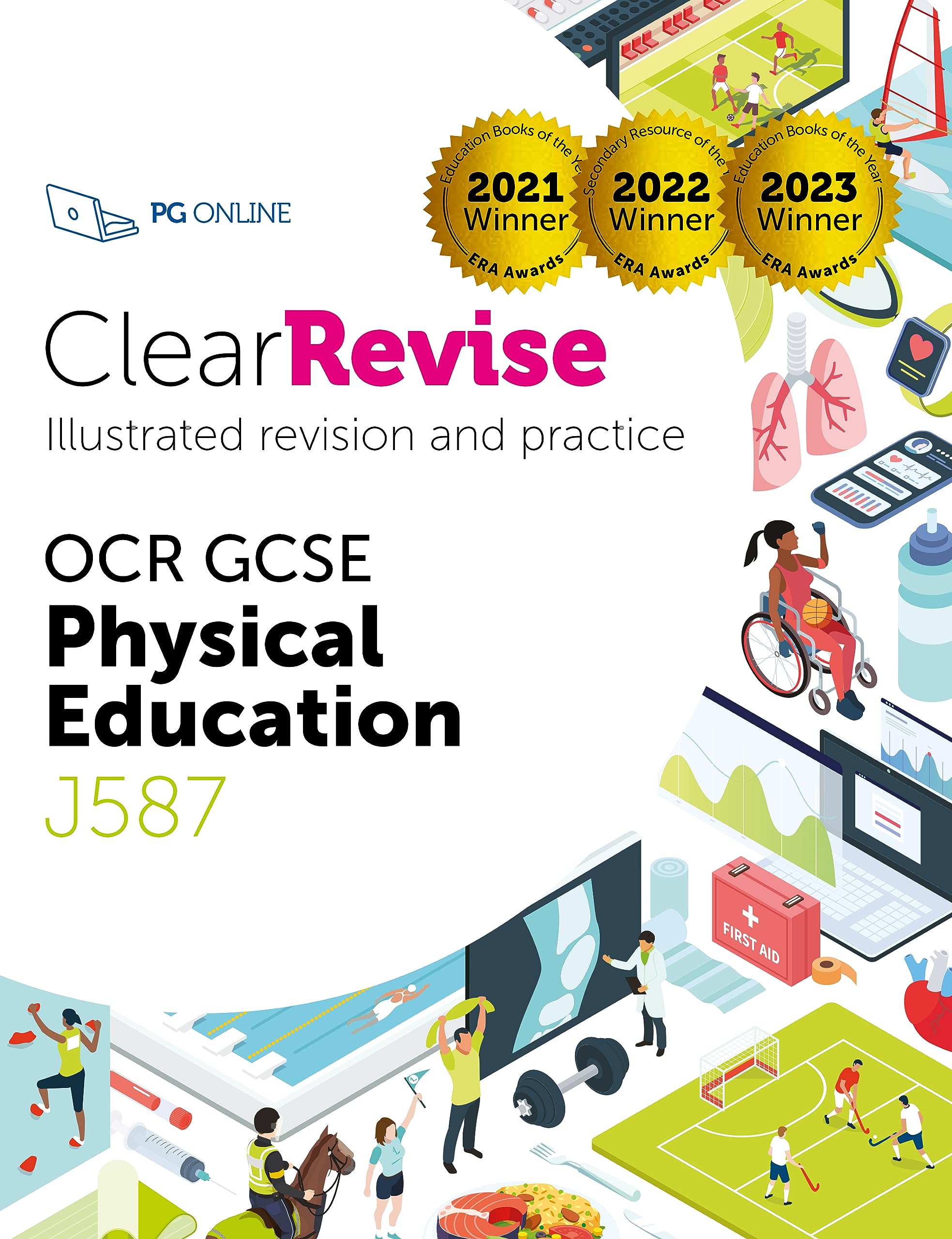 GCSE OCR Physical Education: Illustrated Revision and Practice (ClearRevise OCR GCSE Physical Education J587)