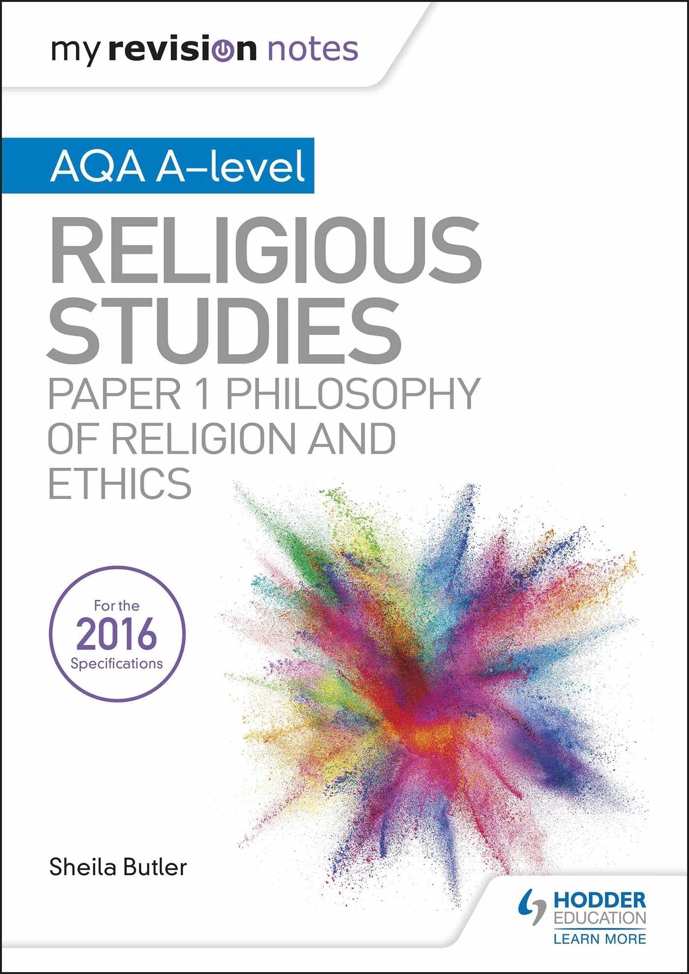 My Revision Notes AQA A-level Religious Studies. Sheila-Butler**