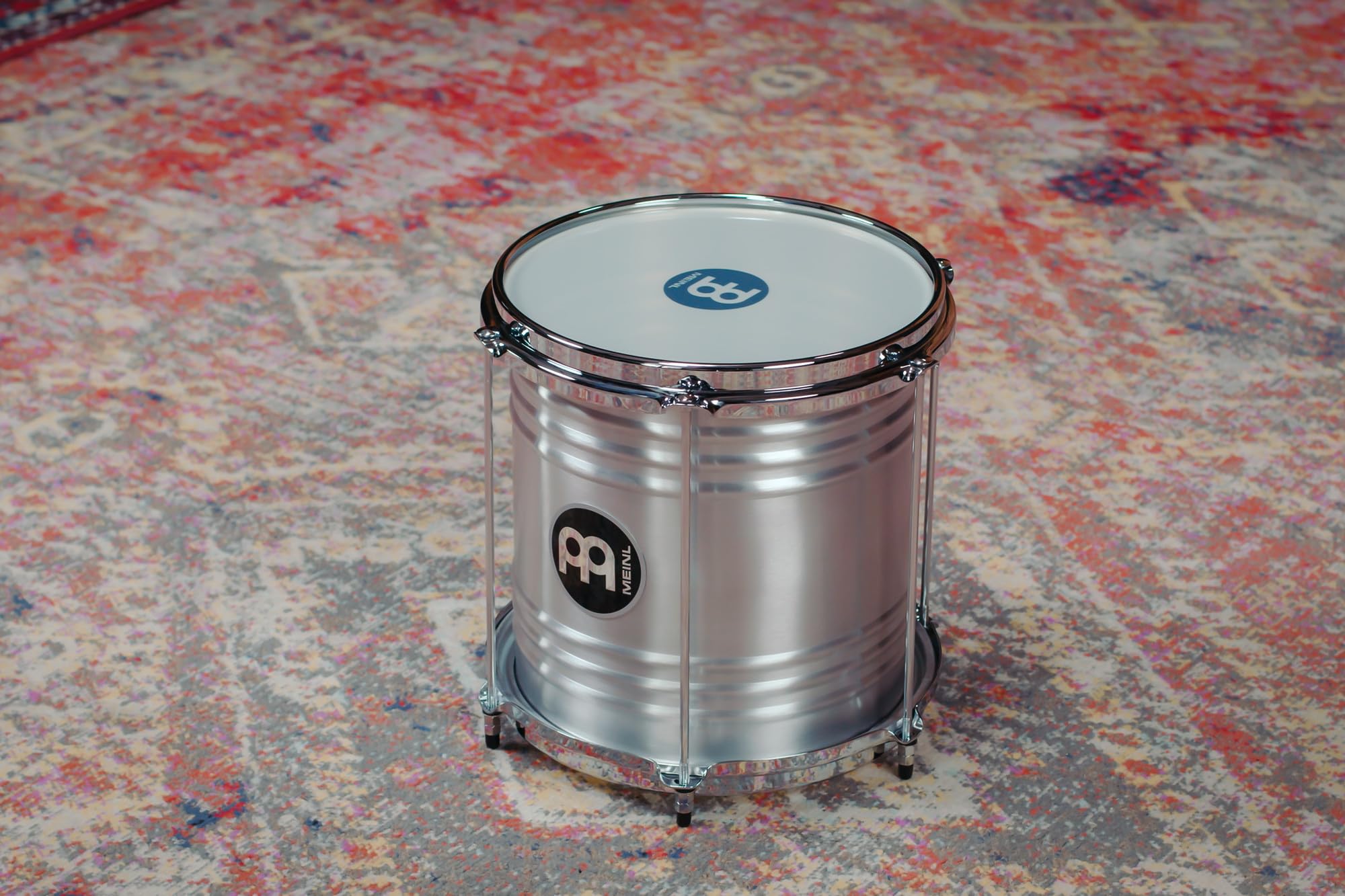 Meinl Percussion RE10, Repinique in alluminio, Diametro 25.4 cm, 10", Argento