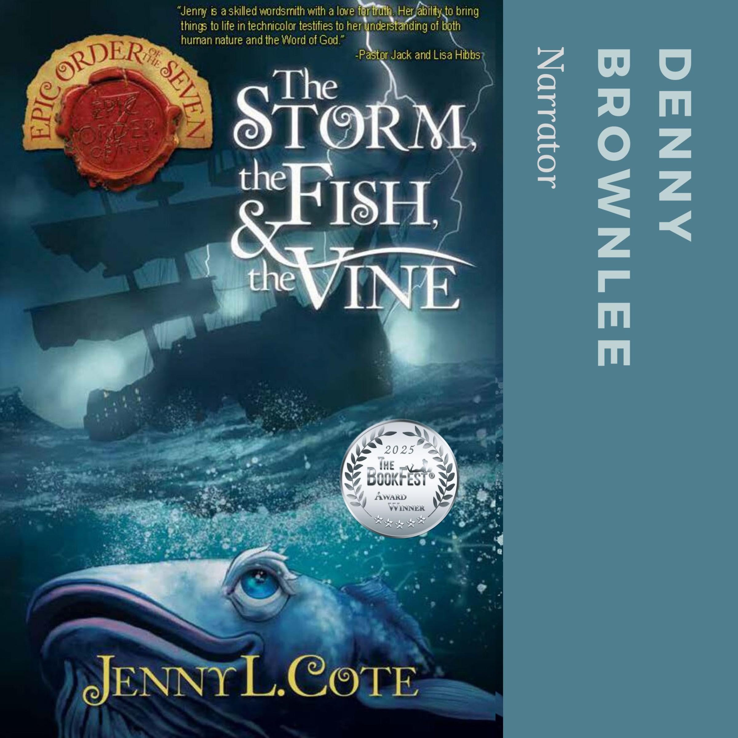 Cover art for The Storm, the Fish, & the Vine