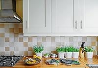 Vista 8 de Ravinte - Paquete de 60 tiradores para gabinetes de 5 pulgadas de acero inoxidable en color níquel cepillado para cajones de cocina o armarios