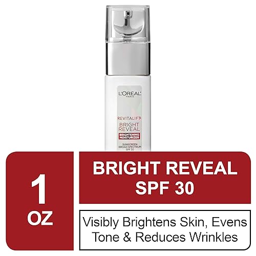 Miniatura 2 de L'Oréal Paris Revitalift Bright Reveal Crema de día antienvejecimiento con SPF 30 con ácido glicólico, vitamina C y Pro-Retinol para reducir las