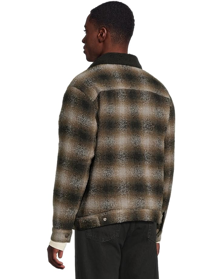 Levi's® Premium Relaxed Fit Plaid Trucker - #3 of 5