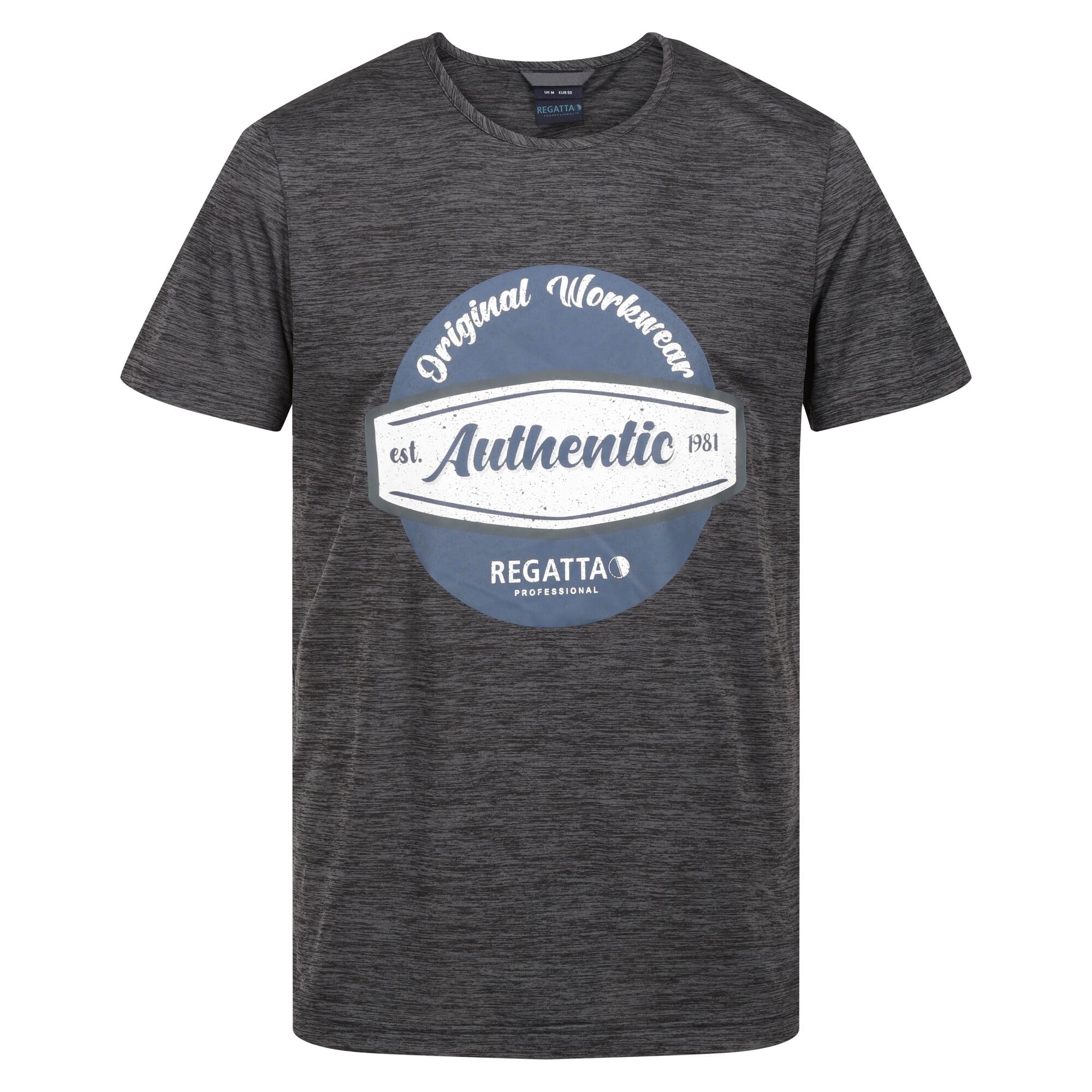Regatta Mens Original Sweat Wickng T Shirt, Lightweight and Breathable Qick Drying Base Layer - Perfect for Lounging & Outdoors