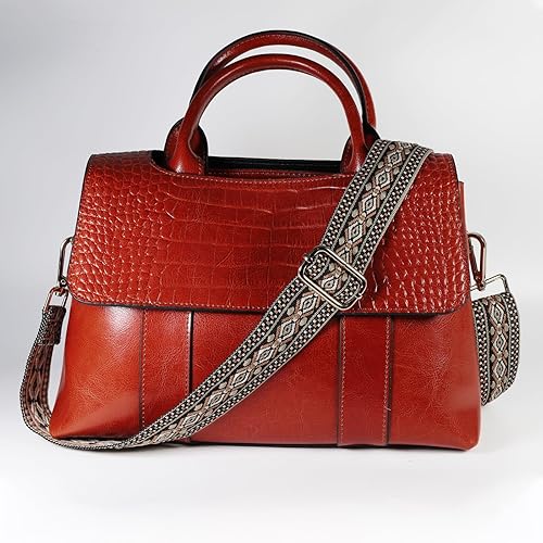 Miniatura 73 de Kolti Correa de repuesto para bolso, bolso cruzado a rayas anchas ajustables Hebilla de oro-04