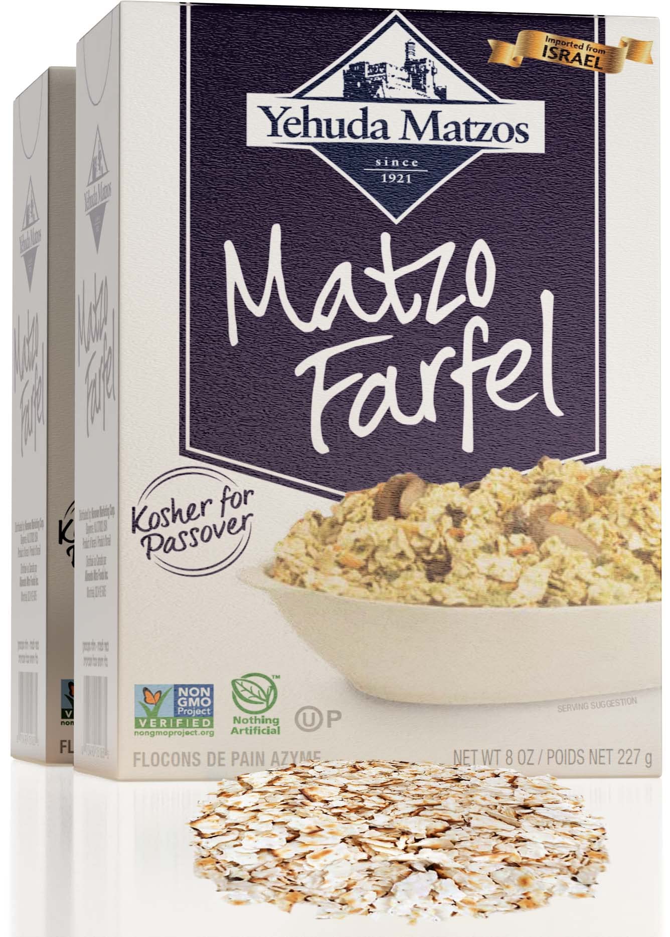 Yehuda Jerusalem Matzo Farfel, 8oz (2 Pack)