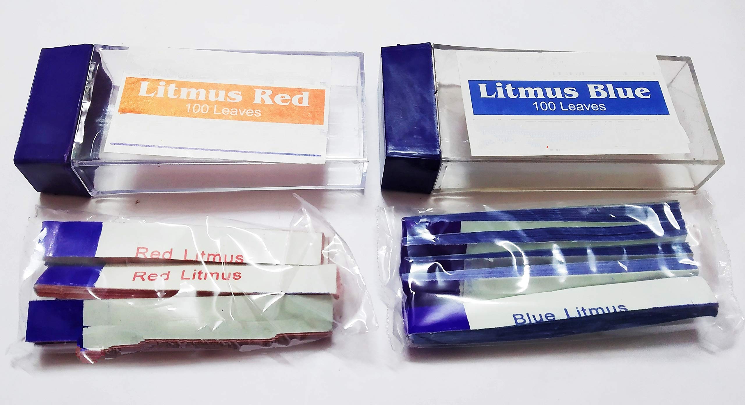 Anand traders litmus paper strips,100 red and 100 blue strips for testing acid and base