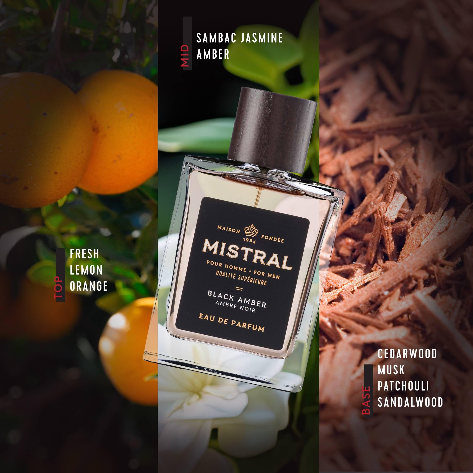 Mistral Men's Eau de Parfum Fragrance