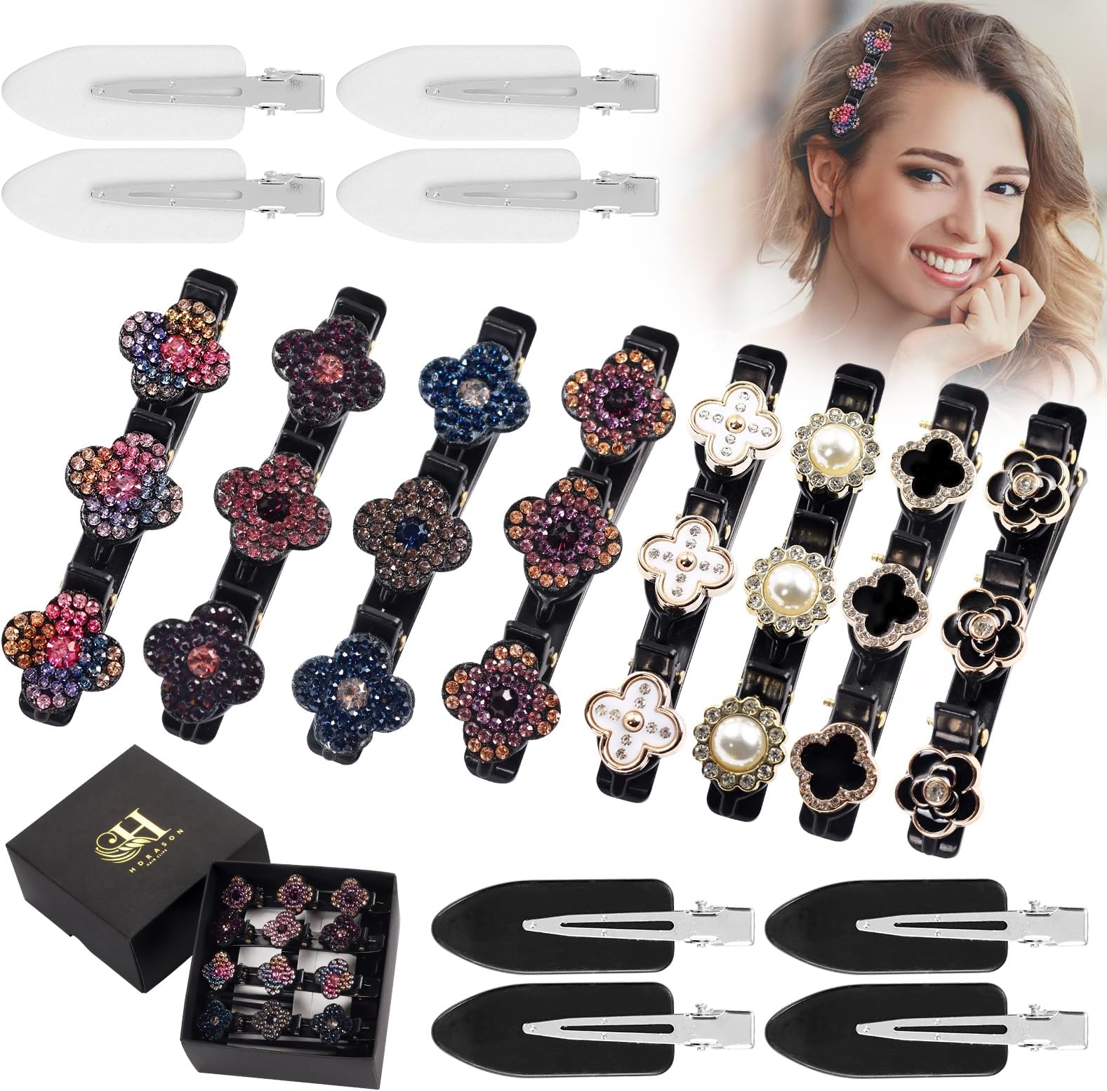 16 Pack Hair Clips & Hair Accessories for Women Girls Hair