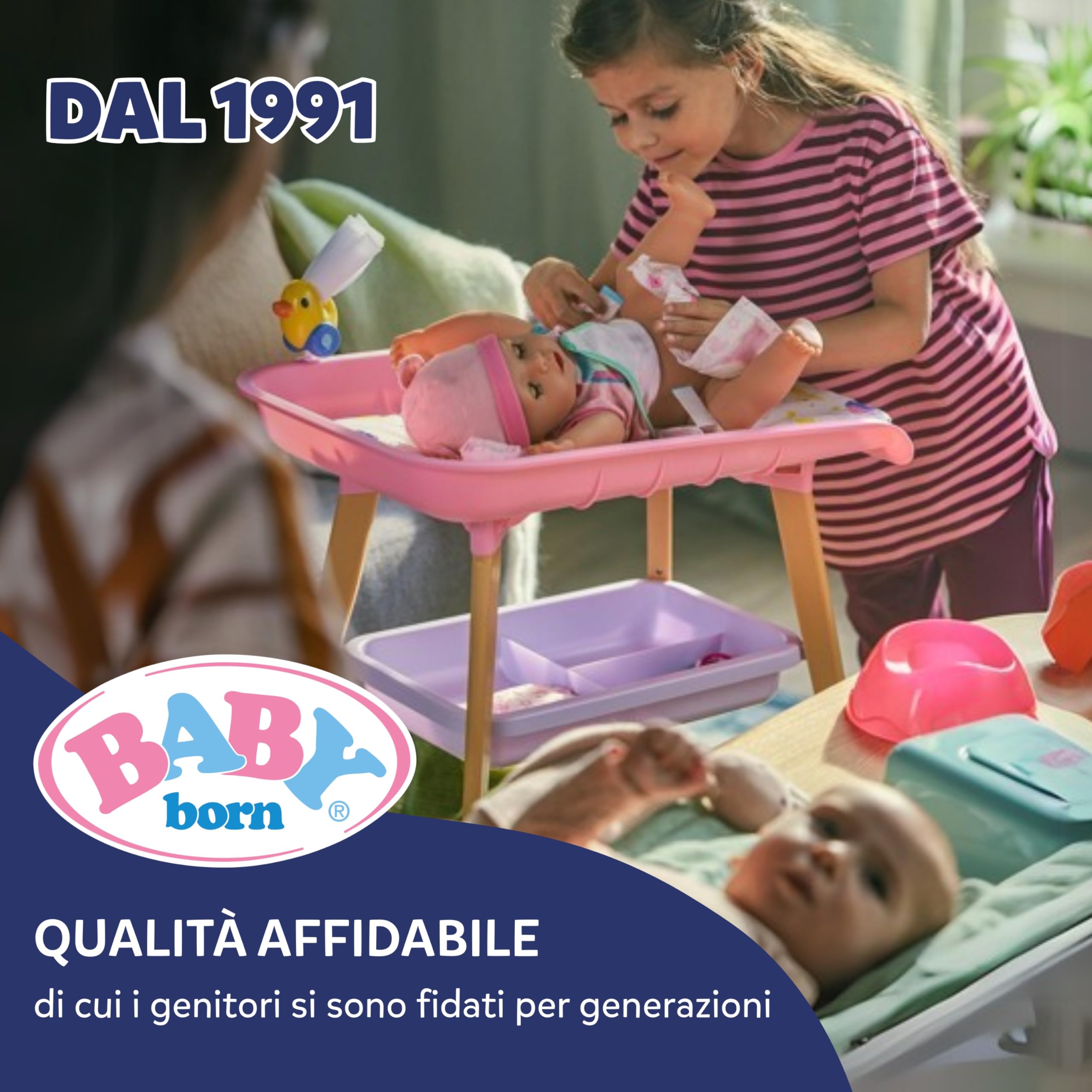 Casco da Bicicletta Baby Born per Bambole da 43 cm - Accessori di Alta qualità per Bambole - Adatto a Bambini dai 3 Anni in su