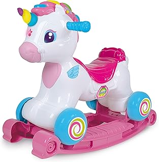 Clementoni L'Unicorno Dondolo, Multicolore, sin tañosllaños, 617647