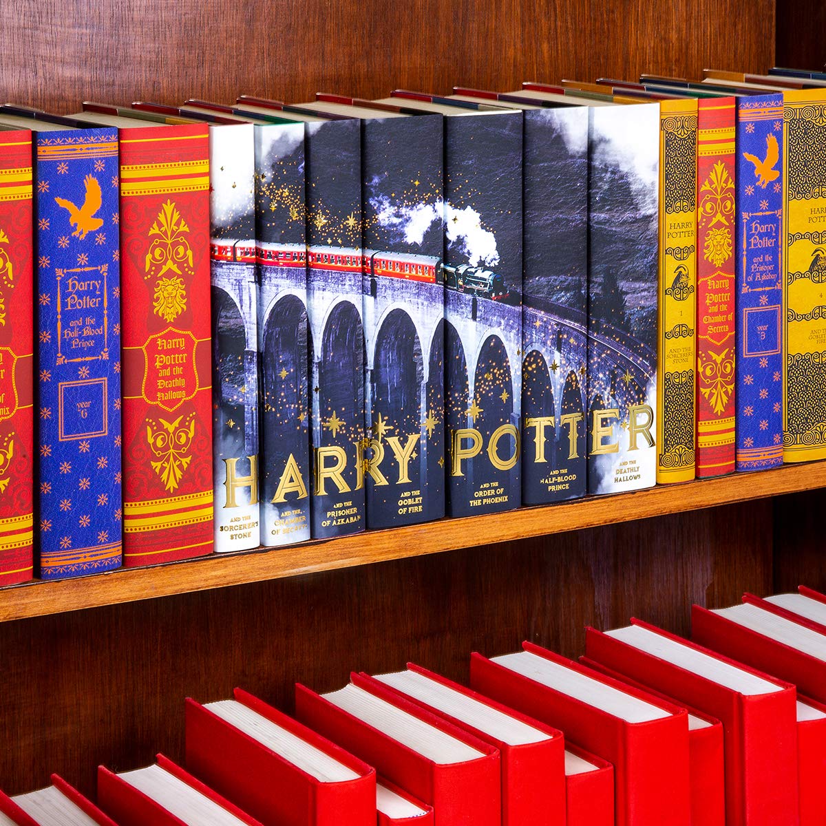 Buy Juniper Books Harry Potter Boxed Set: Train Design with Metallic ...