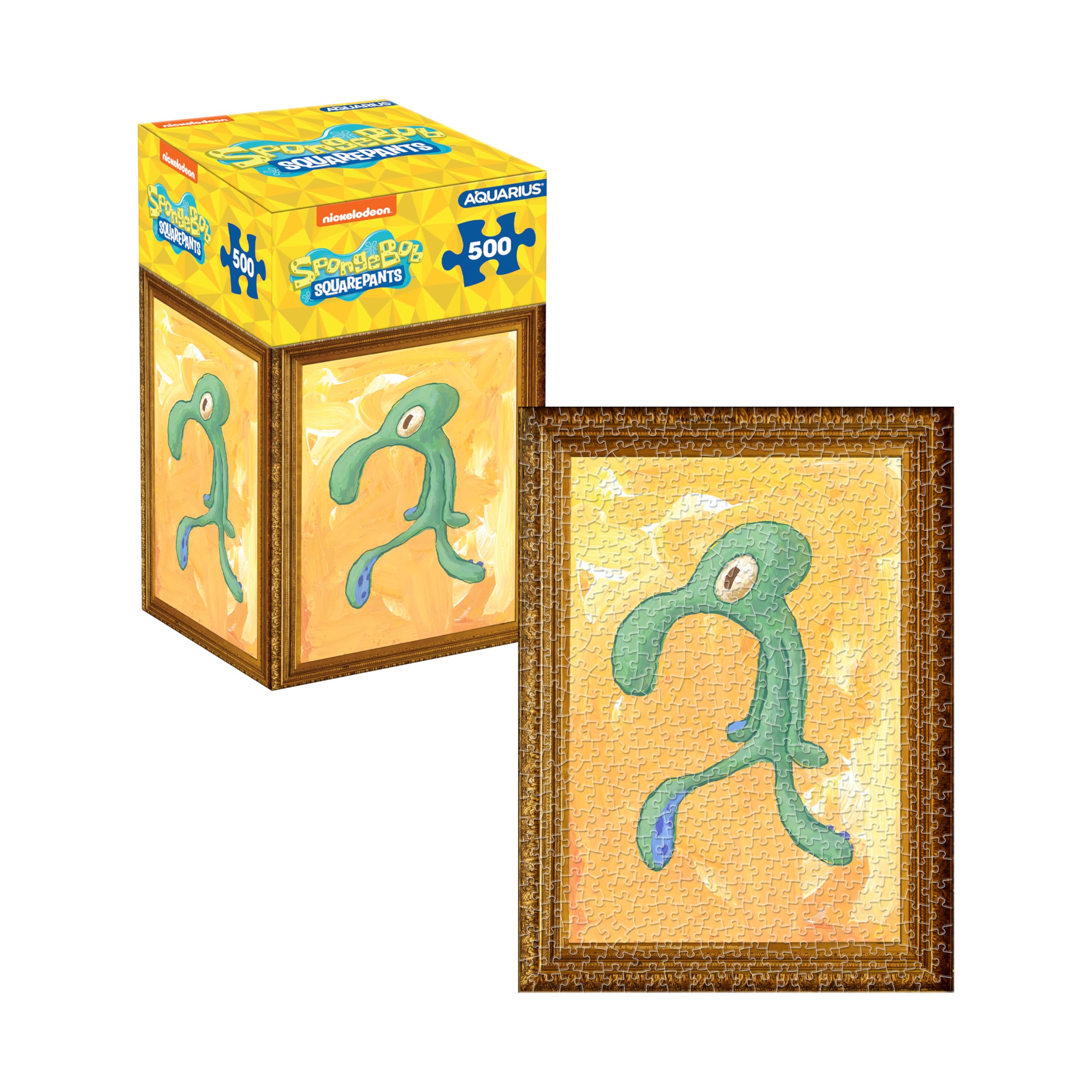 Aquarius Spongebob Bold and Brash 500pc Puzzle (500 Piece Jigsaw Puzzle) - Glare Free - Precision Fit - Officially Licensed SppongeBob Squarepants
