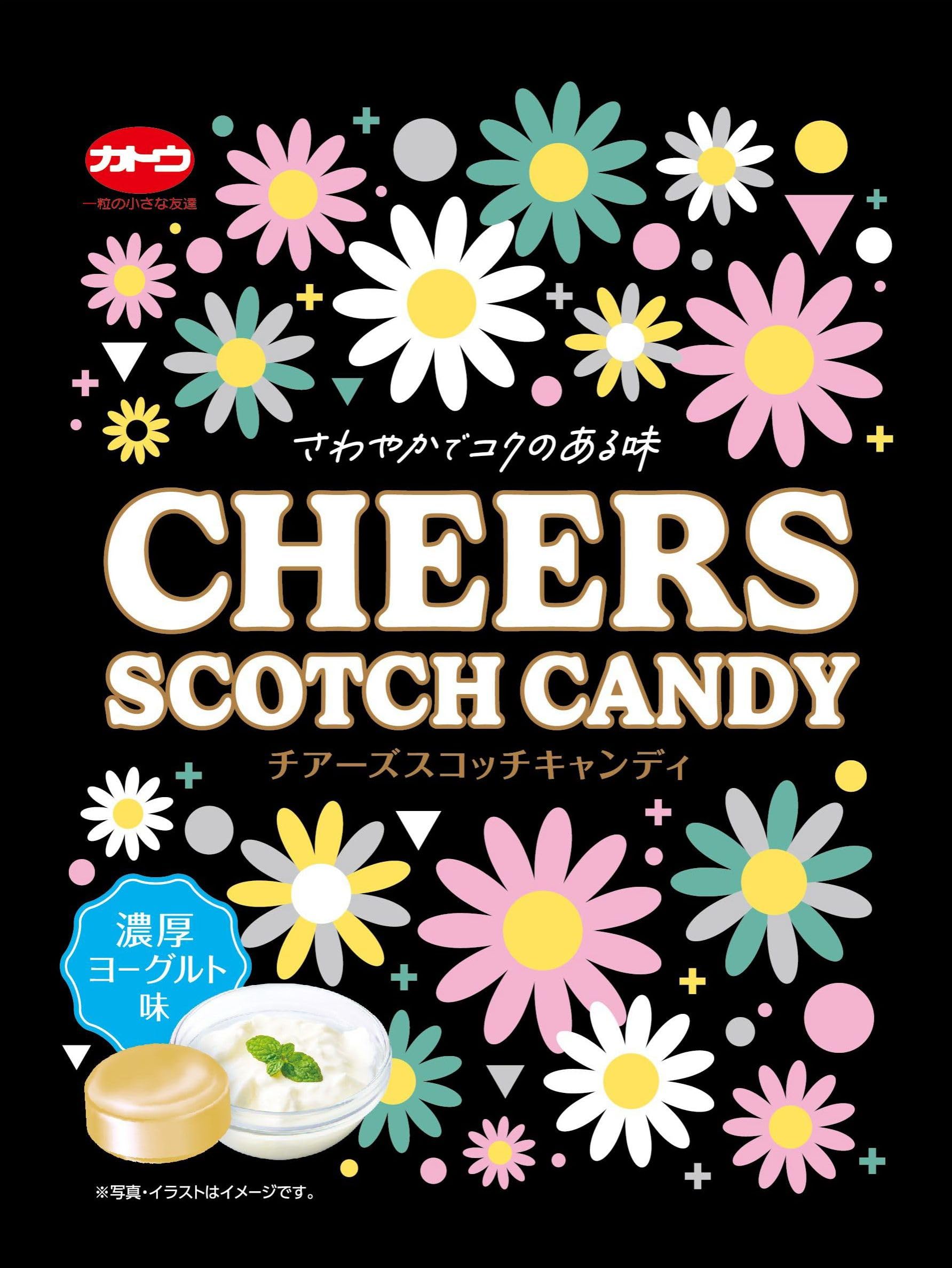 Amazon.co.jp: 加藤製菓 チアーズスコッチキャンディ 濃厚ヨーグルト味