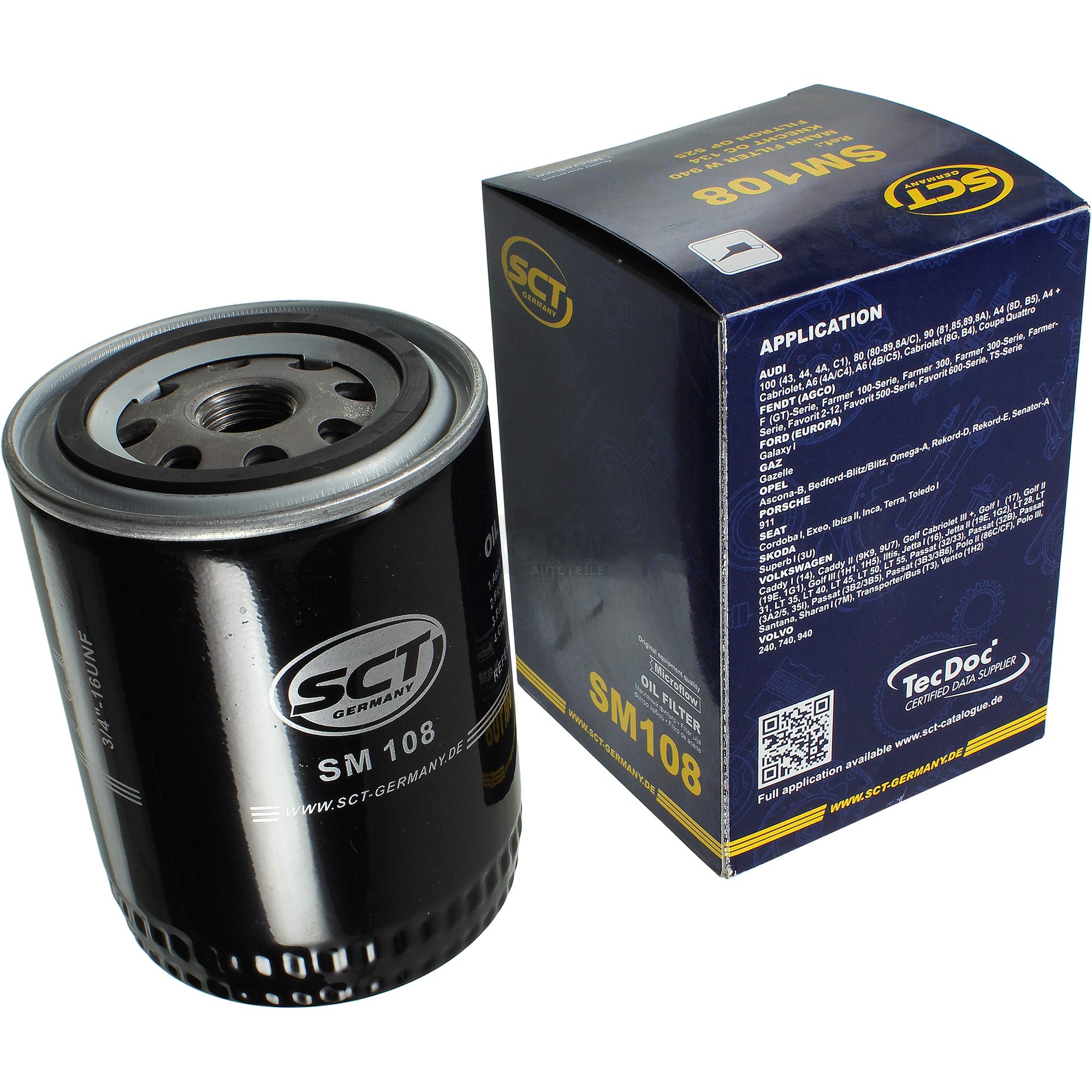 Set di filtri da 5 litri, olio motore Longlife III 5W-30 SCT Germany