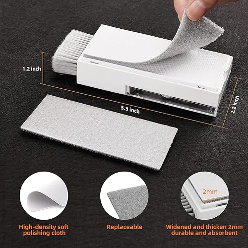 Miniatura 6 de Kit de limpieza de teclado para laptop, kit de limpieza de teclado todo en uno, herramienta de limpieza de laptop para MacBook iPad iPhone