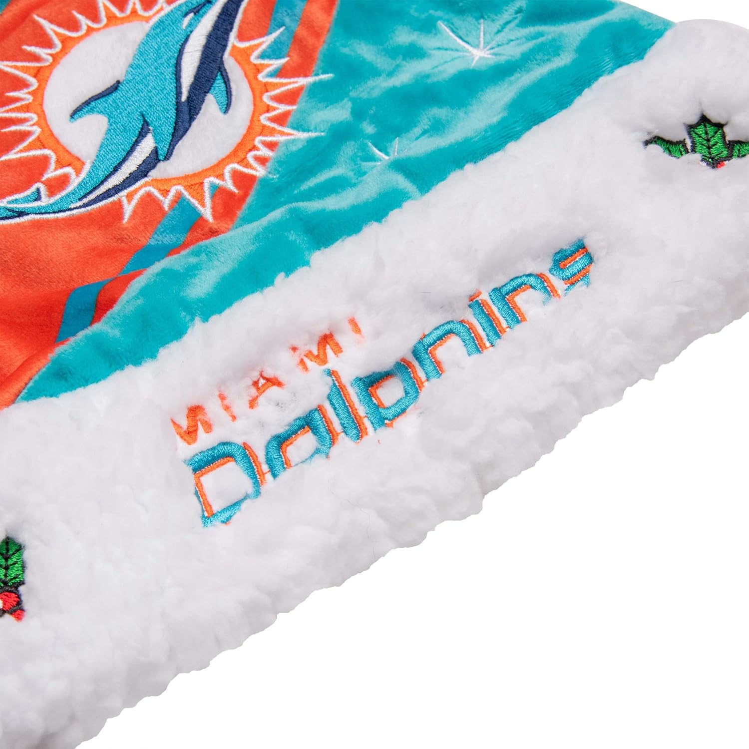 NFL Team Logo High End Holiday Santa Cap Hat - Image 2