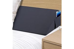 HABUTWAY Full Size Wedge Pillow for Headboard