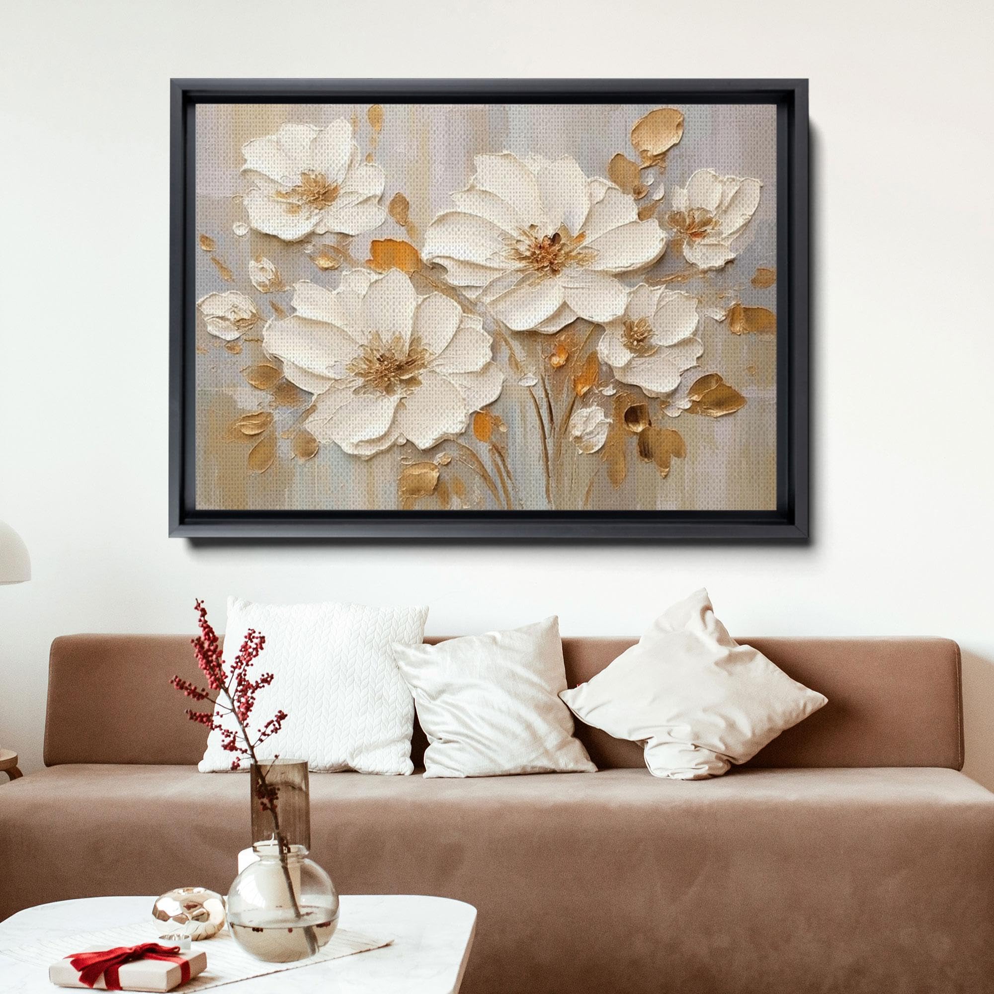 Amazon.com: Whimsical Blossoms, 3D Flower Textured Wall Art