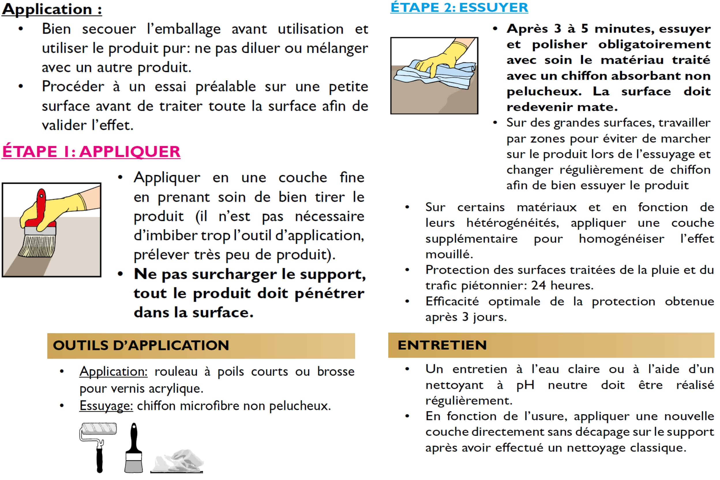 Impermeabilización mancha – Intenso – ProtectGuard EM aspecto mojado 5L