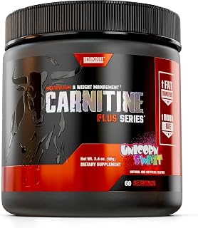 Betancourt Nutrition Carnitine Plus Metabolism & Weight Management Powder | L-Carnitine Blend for Energy & Recovery | 60 Servings (Unicorn Sweat)