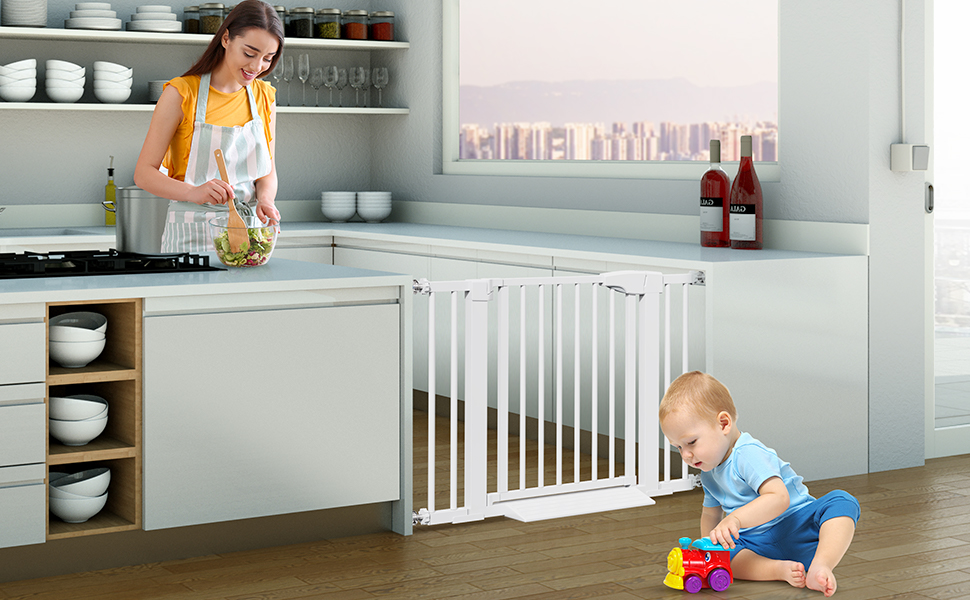 Amazon.co.jp: GU MODE ベビーゲート （段差解消スロープ付