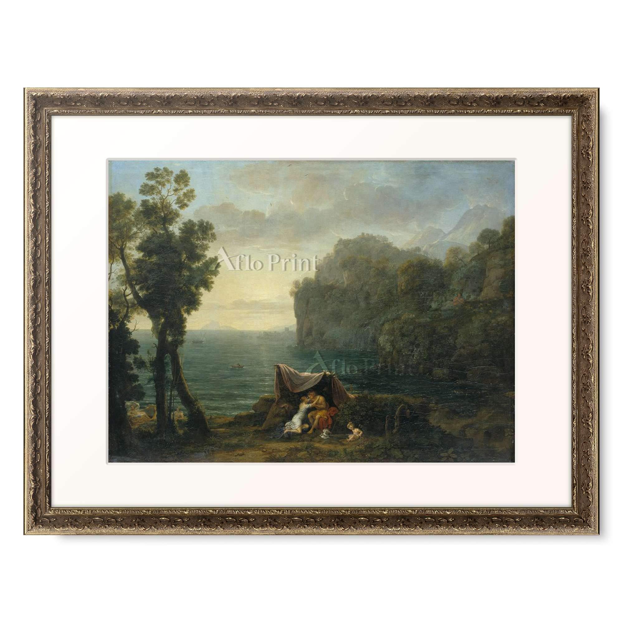 Amazon｜クロード・ロラン 「アキスとガラテア Coastal landscape with