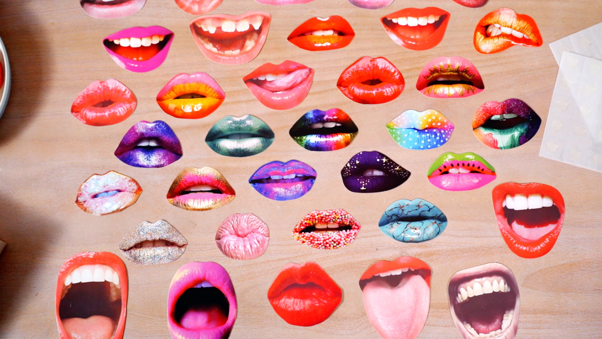 SOUL SHIFT Juego De 70 Piezas De Accesorios Para Cabina De Fotos De Alta Calidad