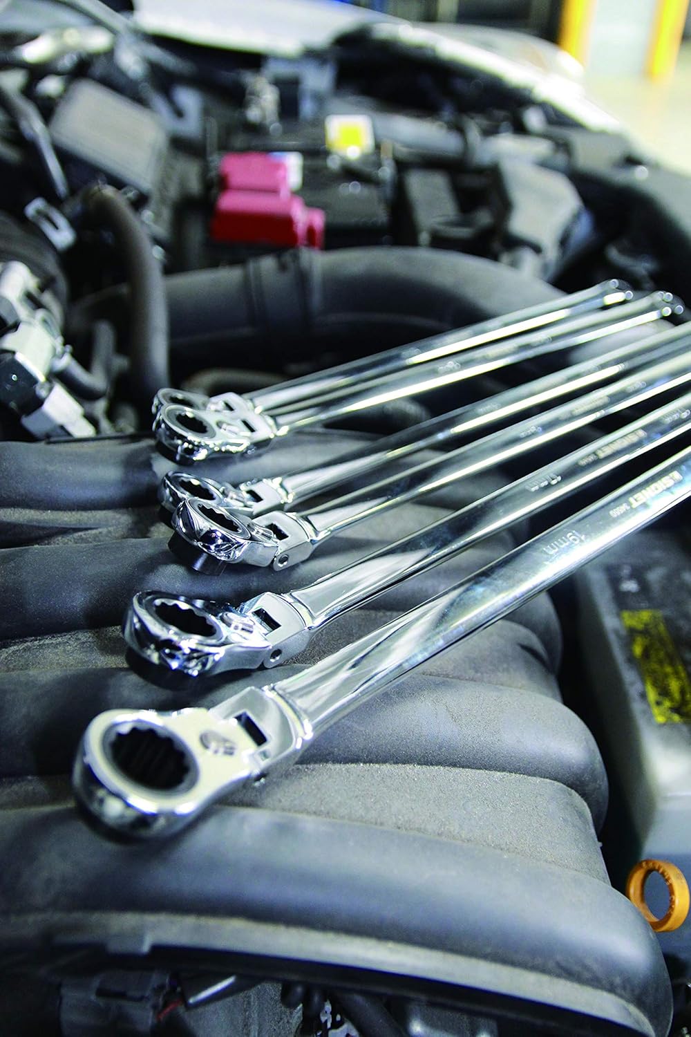 SIGNET 34551 SIGNET 4 Pack 72 Gear Ultra Long Flexible Glasses SIGNET Wrench Set