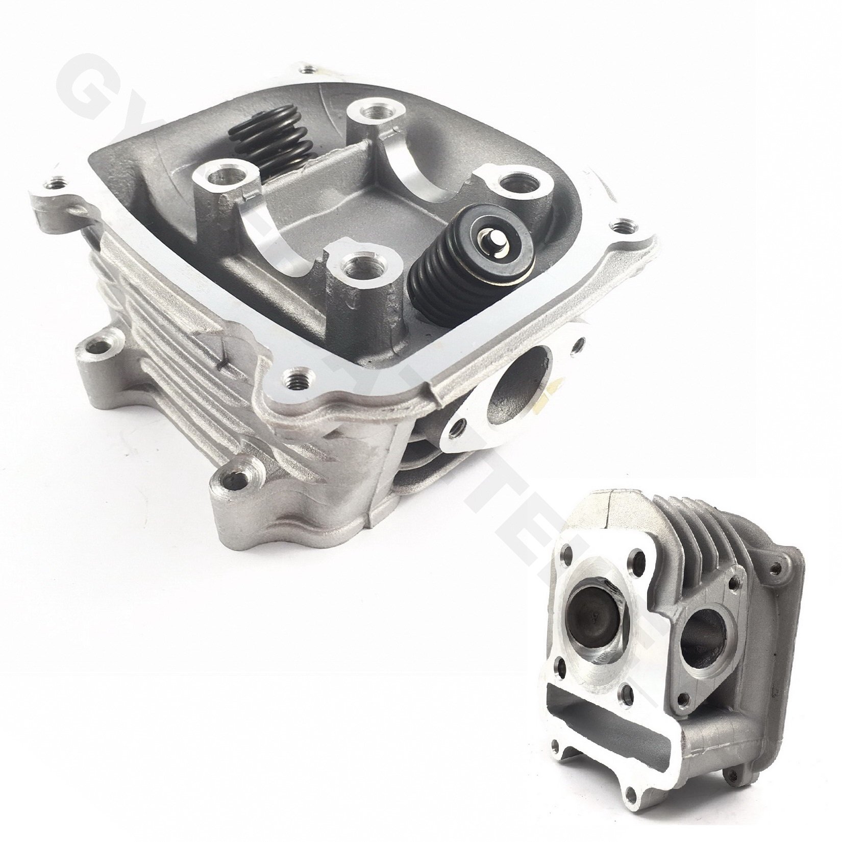ZYLINDER KOPF KOMPLETT 125ccm / 52mm für 4-TAKT 152QMI / GY6 Motoren für AGM BAOTIAN SARO BENZHOU YIYING JINLUN HISUN YIBEN ZNEN JINAN QINGQI REX RS KREIDLER ZNEN CHINA ROLLER 150cc