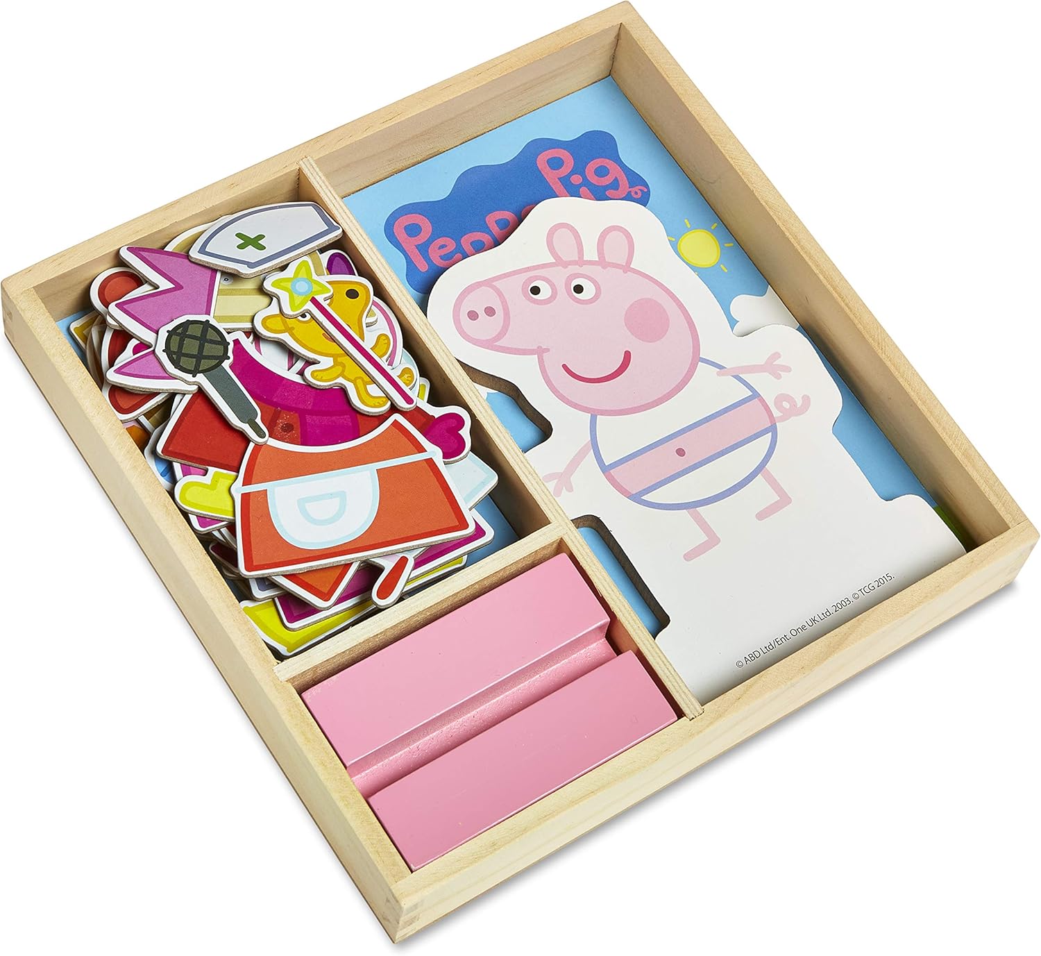 PEPPA PIG WOODEN DRESSUP SET BigaMart