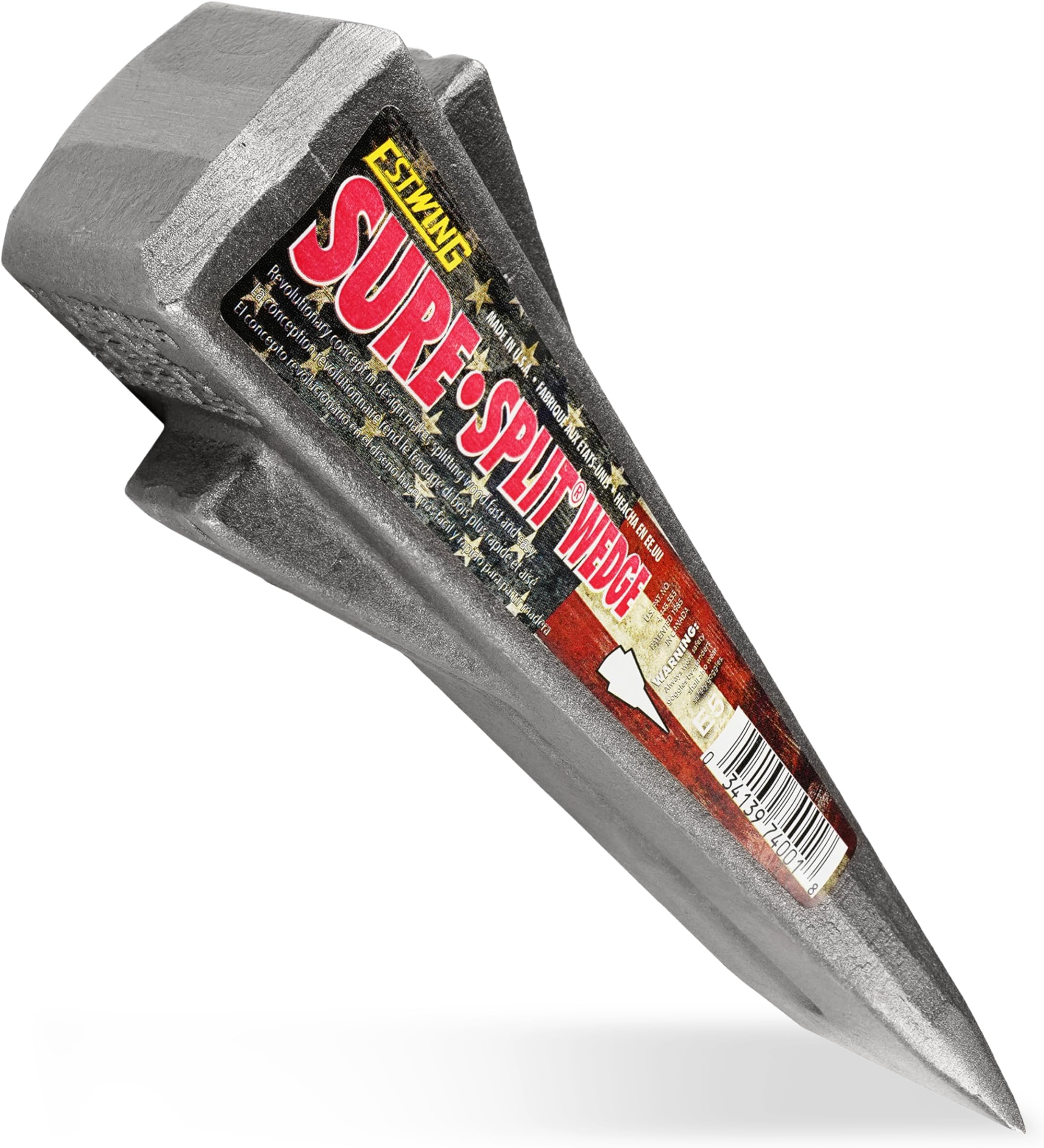 Estwing Sure Split Wedge - 5lb Steel -7 Estwing Sure Split Wedge - 5lb Steel -7