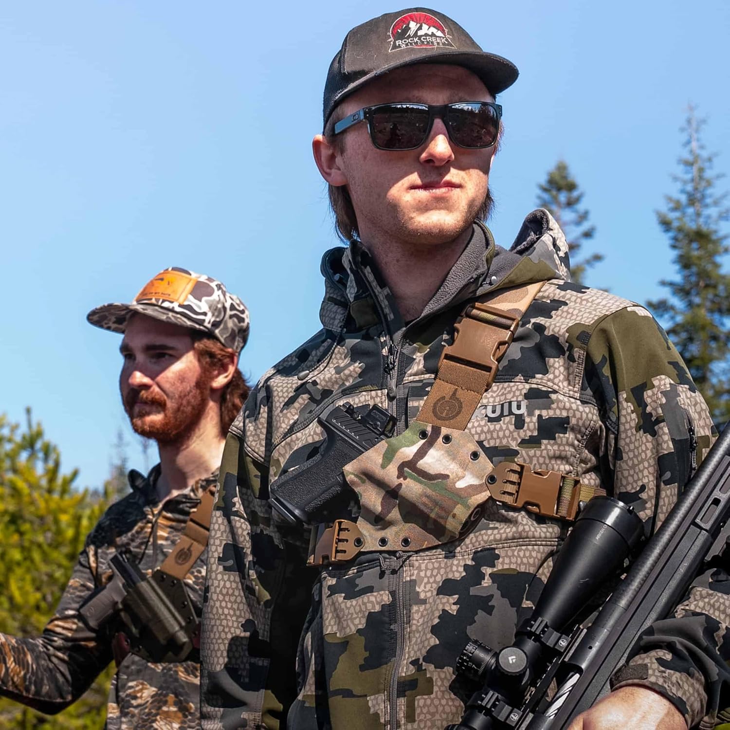 Kenai Chest Holster for a Springfield - Black