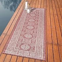 Vista 27 de Keen Home Design - Alfombra de pasillo para terraza al aire libre - 2x10 Lavable para interior/exterior para patio, cocina, balcón, playa, jardín