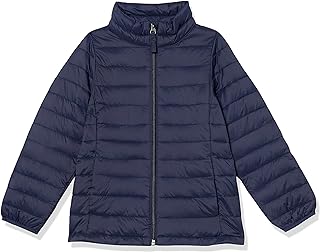 girls Light-weight Water-resistant Packable Mock Puffer Jackets