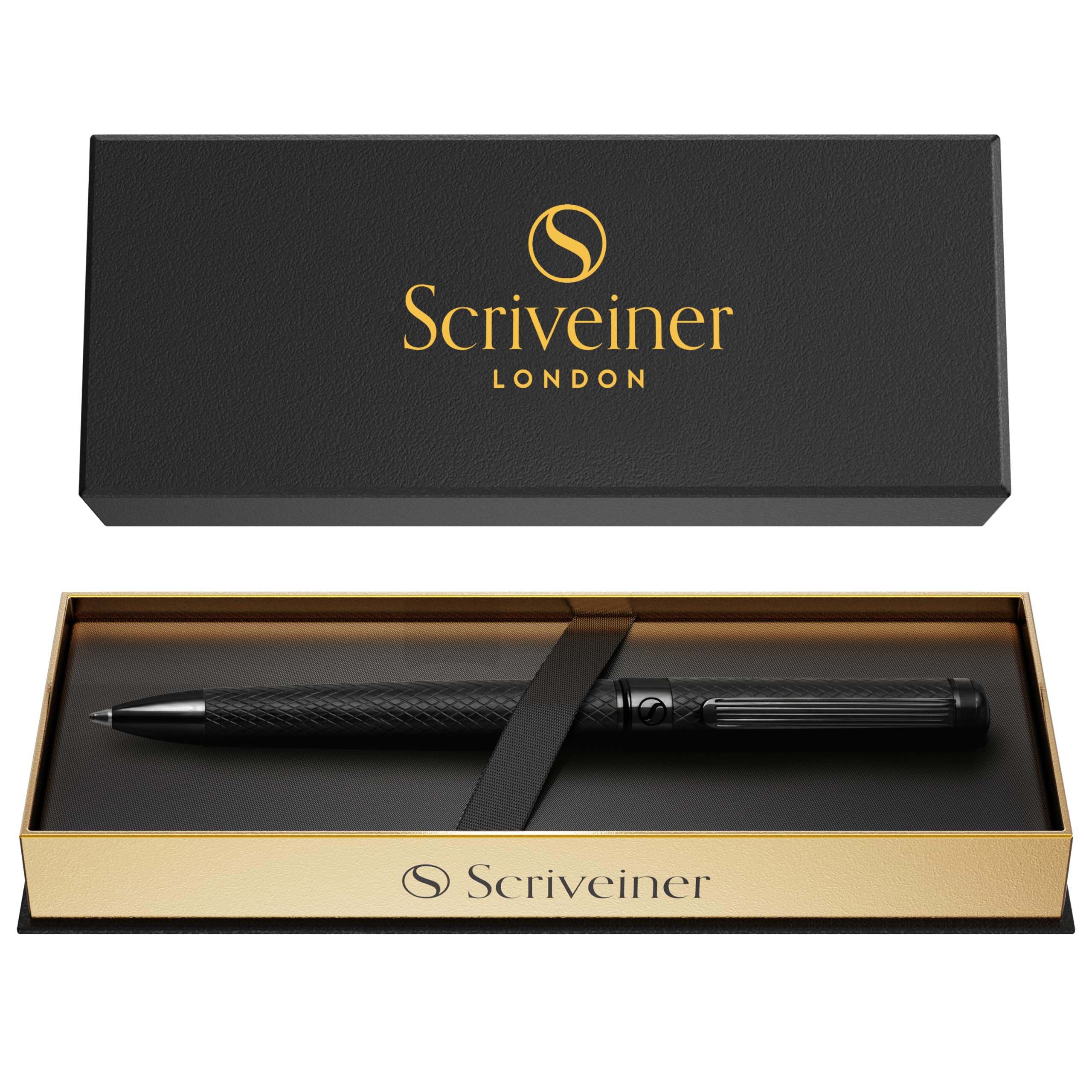 Scriveiner All Black Ballpoint Pen