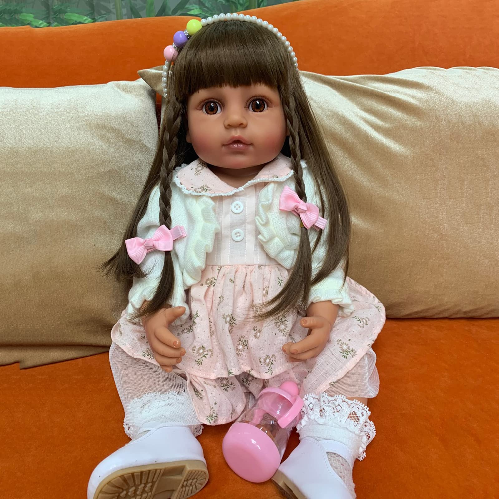 55CM ニューボーン フルボディシリコン リボーンベビードール