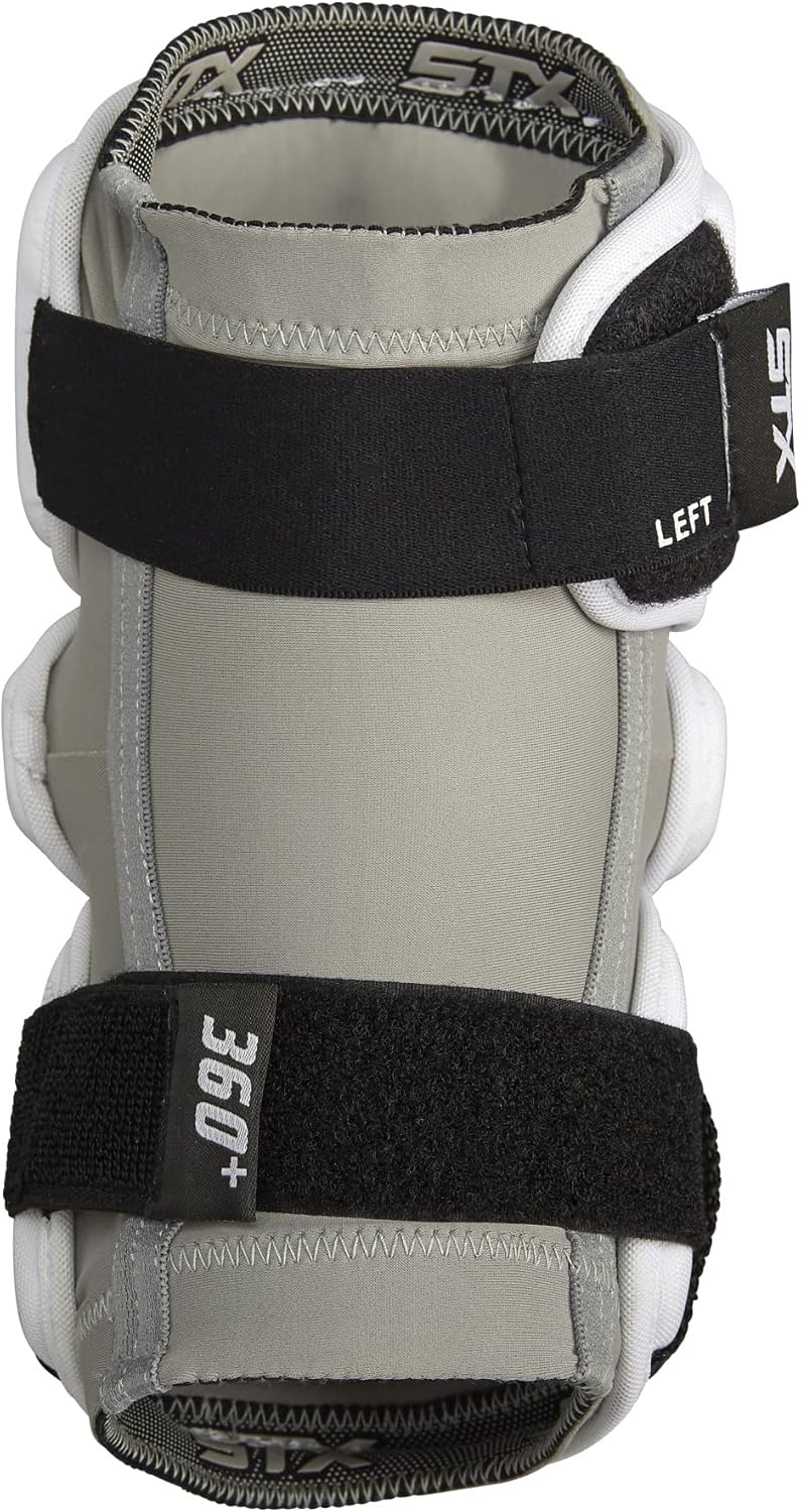 STX mens SPORTING_GOODS Lacrosse Arm Pads, White, Medium : Sports & Outdoors