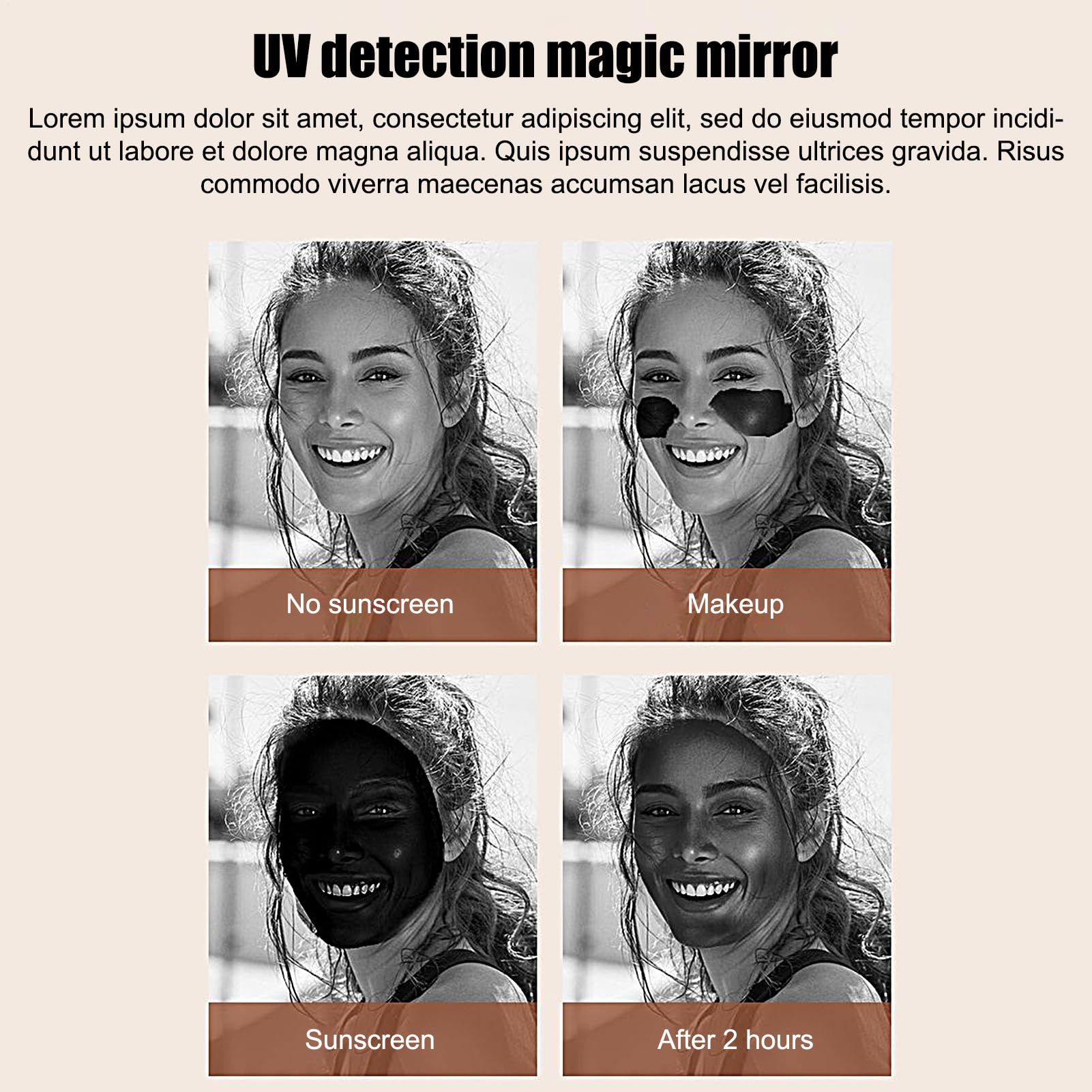 Specchio Con Fotocamera A Raggi Ultravioletti Specchio Smart Portatile
