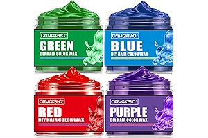 4 Colors Temporary Hair Color for Kids: Unleash Their Wacky Hair Day Adventures