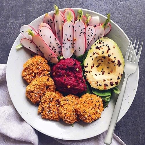 Miniatura 5 de 12 tenedores de cena de acero inoxidable