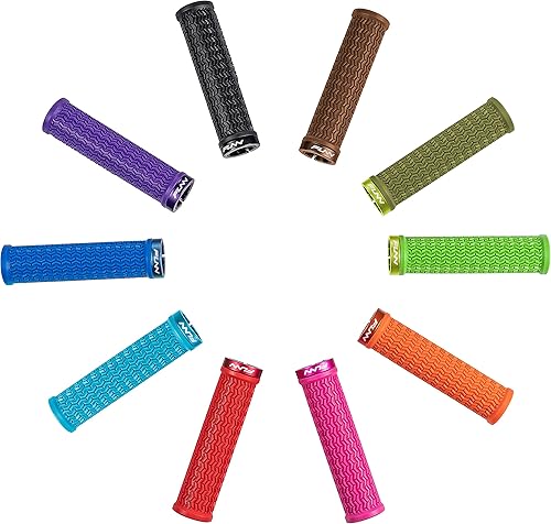 Miniatura 5 de Funn Holeshot - Empuñaduras de bicicleta de montaña con abrazadera de bloqueo único, empuñaduras ligeras y ergonómicas para bicicleta con diámetro