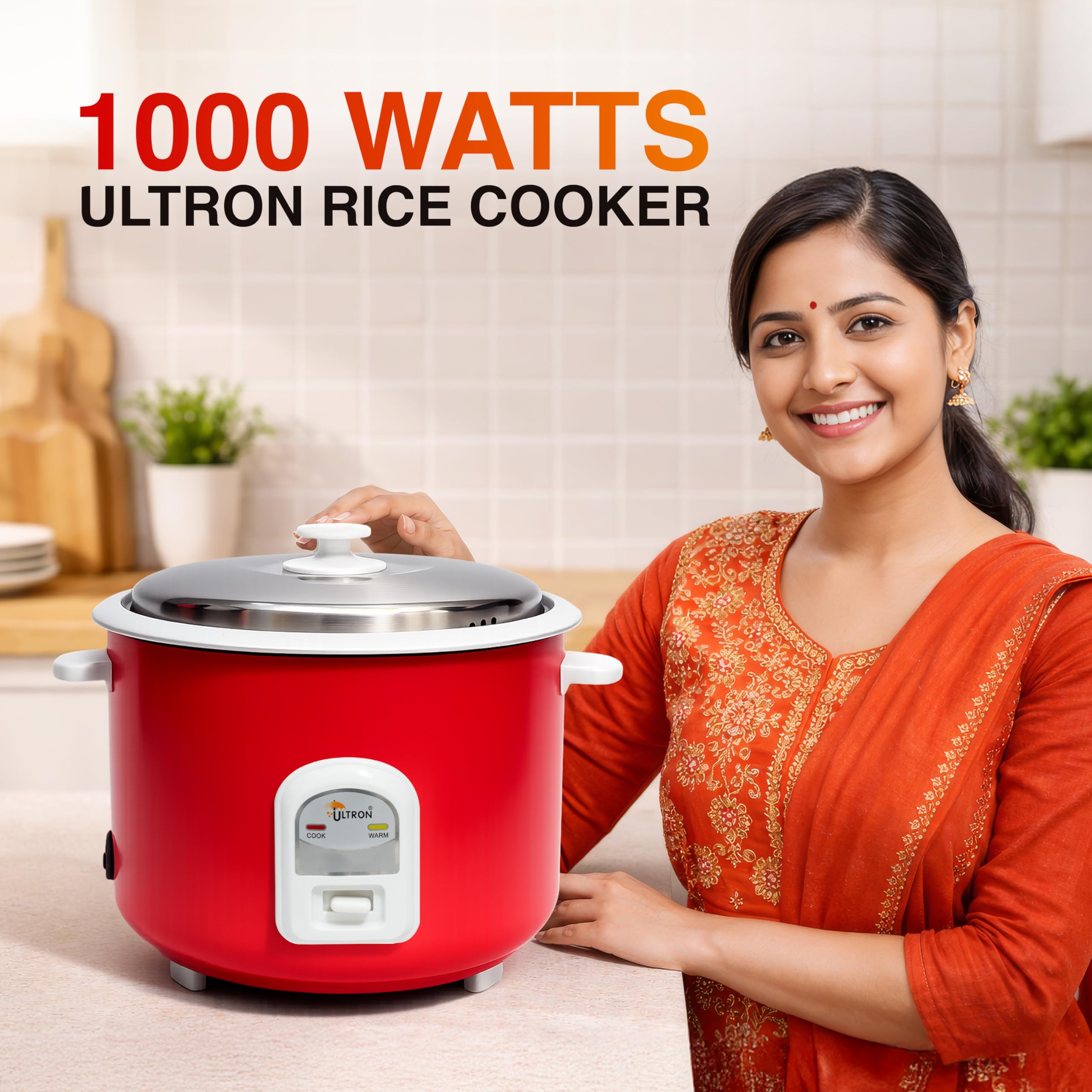 ULTRON Rice Cooker - 2.8L Automatic & 5 Year Warranty -2 ULTRON Rice Cooker - 2.8L Automatic & 5 Year Warranty -2