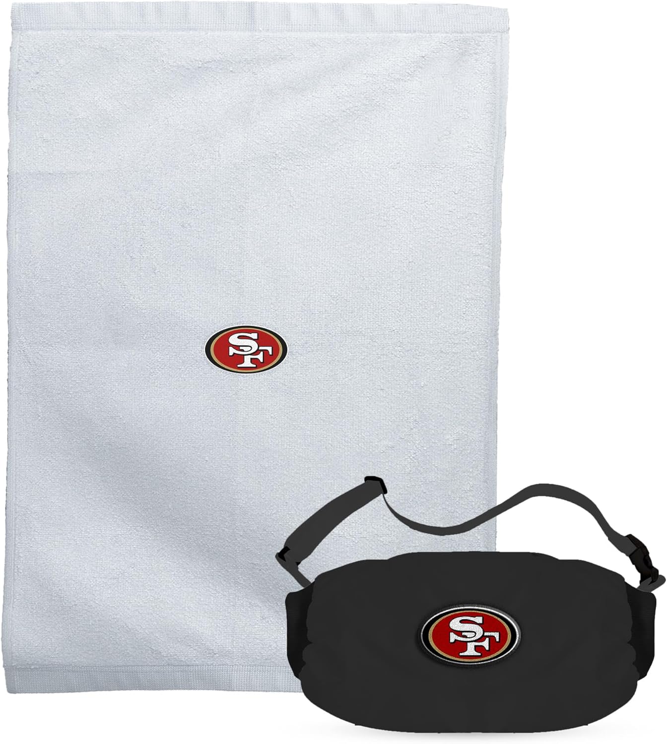 Northwest NFL San Francisco 49ers Quarterback Towel and Handwarmer, One Size, Team Colors