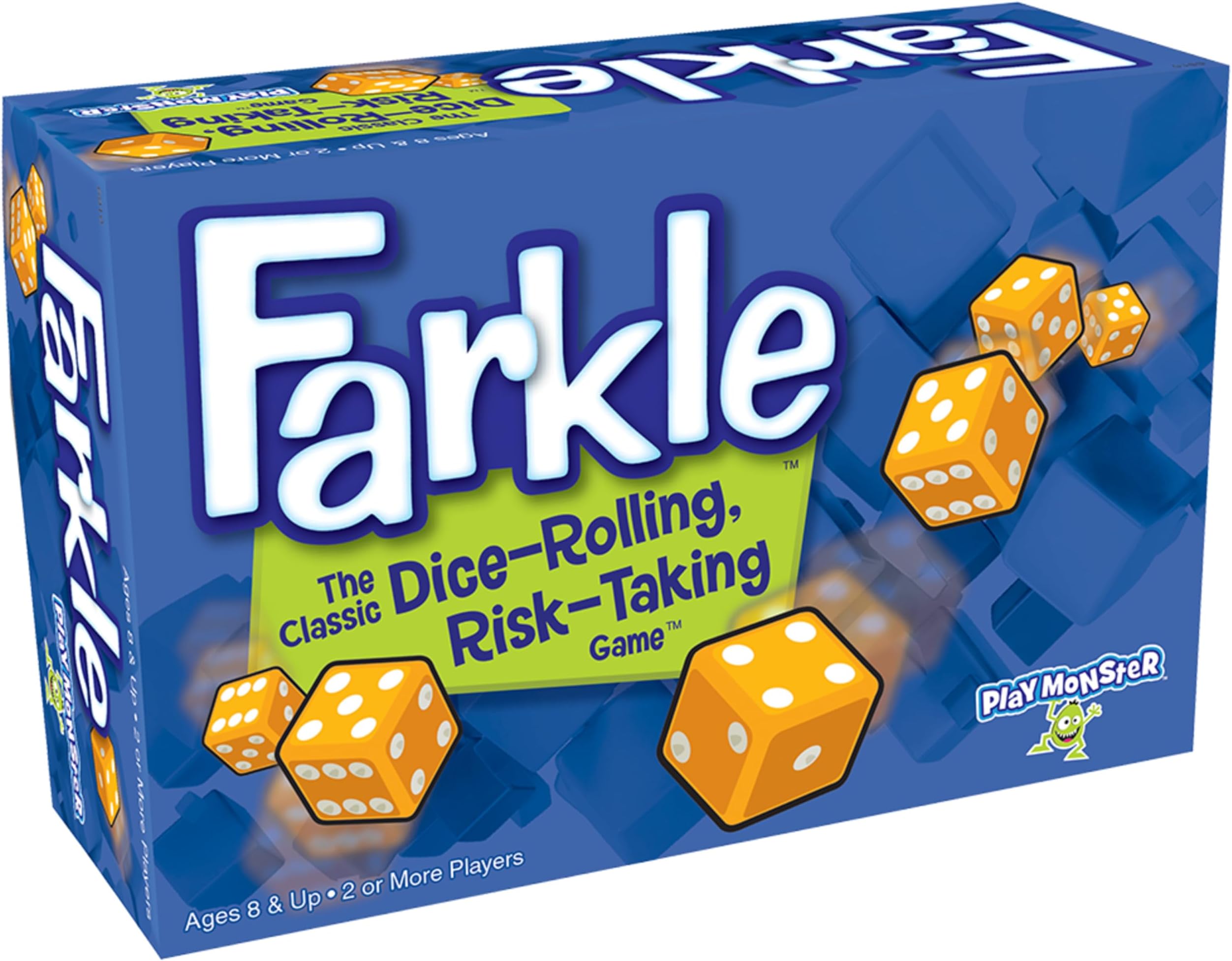 Farkle Classic Dice Game – Kids Games, Dice Games, Family Games, Travel Games...