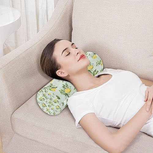 Miniatura 5 de Almohada cervical suave y transpirable con funda extraíble lavable para cabeza, cuello, espalda y piernas