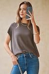 Arach&Cloz Sweaters for Women Short Sleeve Sweater Spring Summer Tops Trendy 2026 Oversized Wool Blend Casual Outfits
