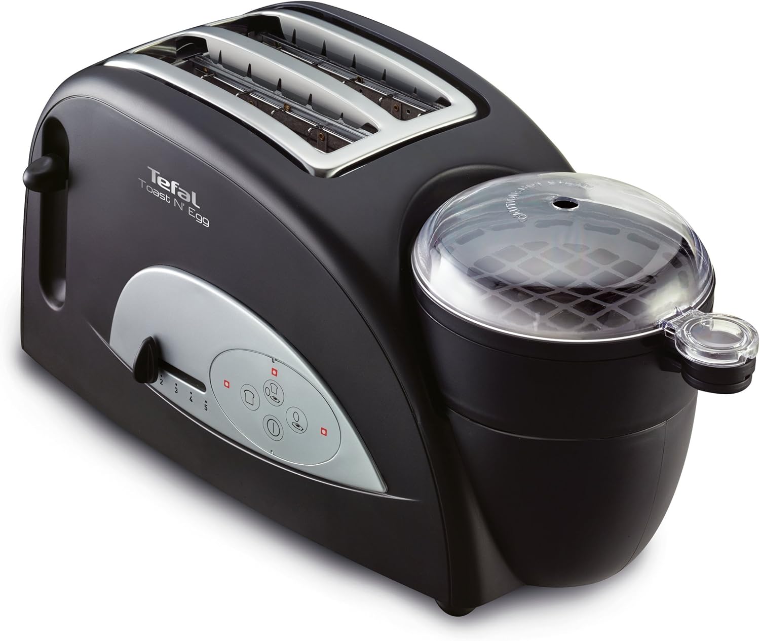 Tefal Toast n Egg TT550060 Breakfast 2 in 1 Toaster and Egg Cooker